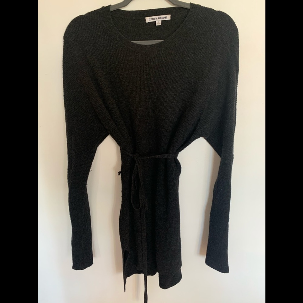 Tie Sweater